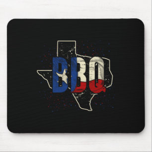 Alfombrilla De Ratón Bandera de Texas Regalo Orgulloso Americano Barbac