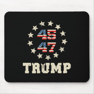 Alfombrilla De Ratón Bandera de Trump 2024 (de espaldas) para recuperar
