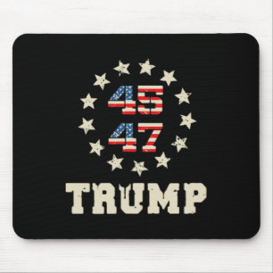 Alfombrilla De Ratón Bandera de Trump 2024 (en broma) lleva a Estados U