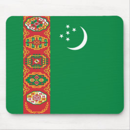 Alfombrilla De Ratón Bandera de Turkmenistán (Turkmenistán)