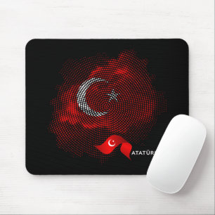 Alfombrilla De Ratón Bandera de Turquía