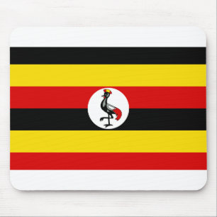 Alfombrilla De Ratón Bandera de Uganda