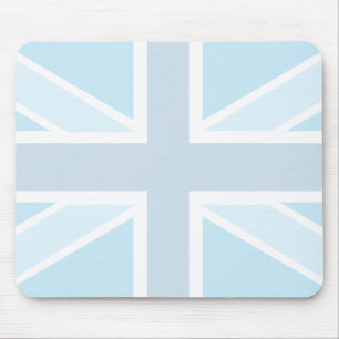 Alfombrilla De Ratón Bandera de Union Jack en Mousepad azul
