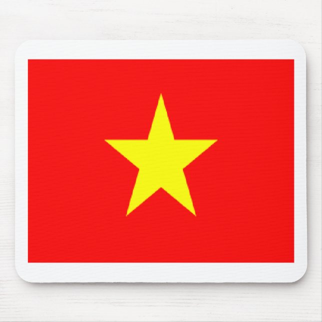 Alfombrilla De Ratón bandera de vietnam (Frente)