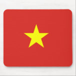 Alfombrilla De Ratón Bandera de Vietnam (vietnamita)<br><div class="desc">Productos de bandera mundial de personalizable - Por favor,  no dude en añadir su propio texto.</div>