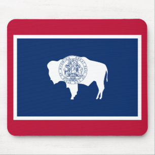 Alfombrilla De Ratón Bandera de Wyoming