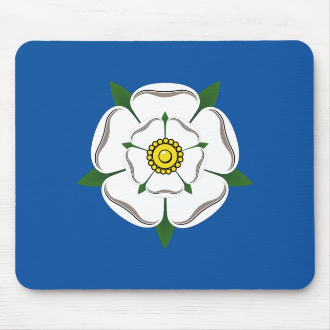 Alfombrilla De Ratón Bandera de Yorkshire (Frente)