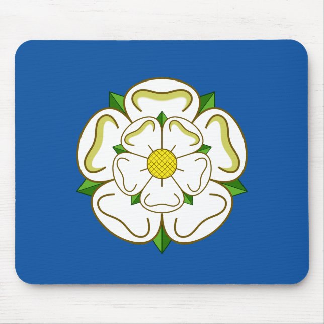 Alfombrilla De Ratón Bandera de Yorkshire (Frente)