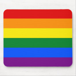 Alfombrilla De Ratón Bandera del arco iris (LGBT)