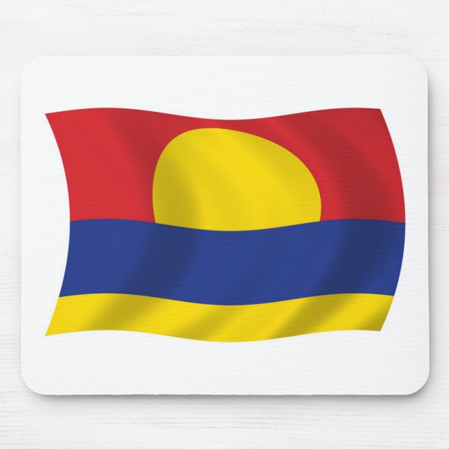 Alfombrilla De Ratón Bandera del Atolón de Palmira Mousepad (Frente)