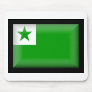 Alfombrilla De Ratón Bandera del esperanto