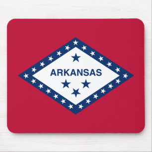 Alfombrilla De Ratón Bandera del estado de Arkansas