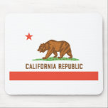 Alfombrilla De Ratón Bandera del estado de California<br><div class="desc">Bandera del estado de California</div>