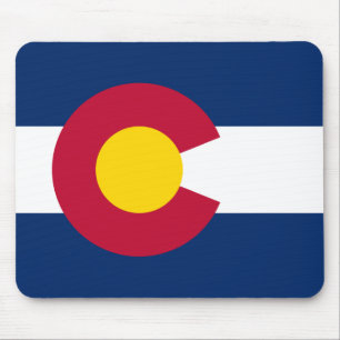 Alfombrilla De Ratón Bandera del estado de Colorado