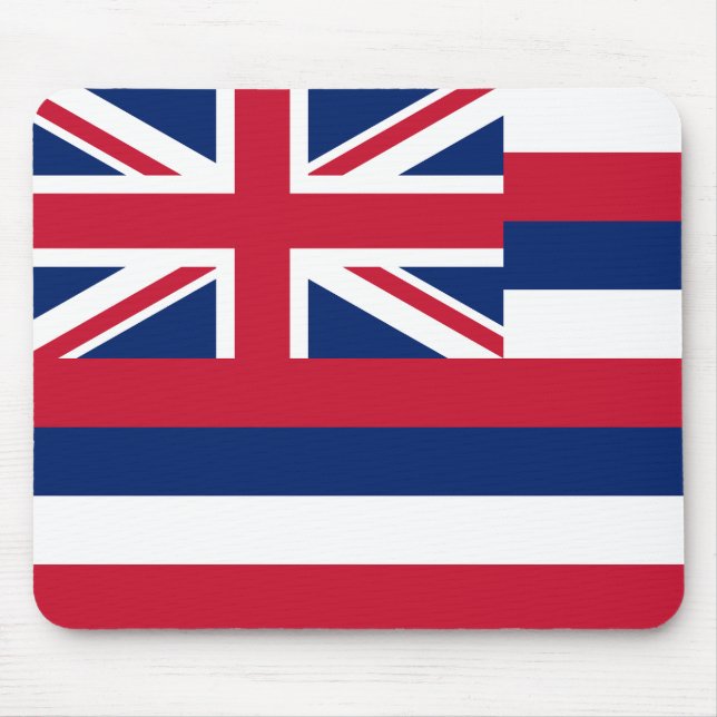 Alfombrilla De Ratón Bandera del Estado de Hawái (Frente)