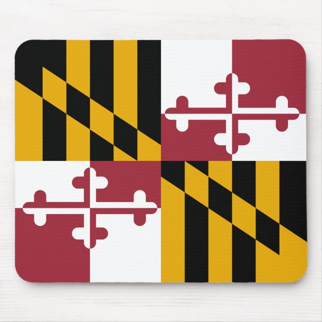 Alfombrilla De Ratón Bandera del Estado de Maryland (Frente)