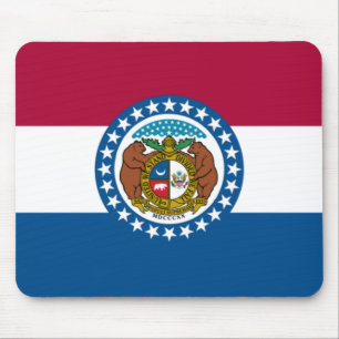 Alfombrilla De Ratón Bandera del Estado de Misuri