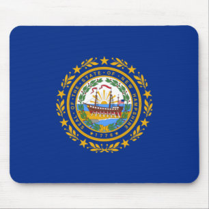 Alfombrilla De Ratón Bandera del Estado de New Hampshire