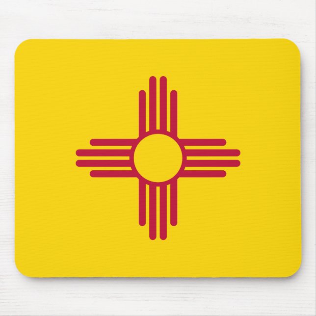 Alfombrilla De Ratón Bandera del estado de Nuevo México (Frente)