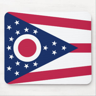 Alfombrilla De Ratón Bandera del Estado de Ohio