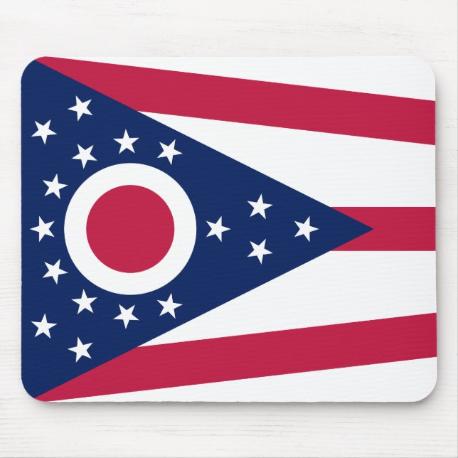 Alfombrilla De Ratón Bandera del Estado de Ohio (Frente)