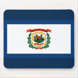 Alfombrilla De Ratón Bandera del estado de Virginia Occidental