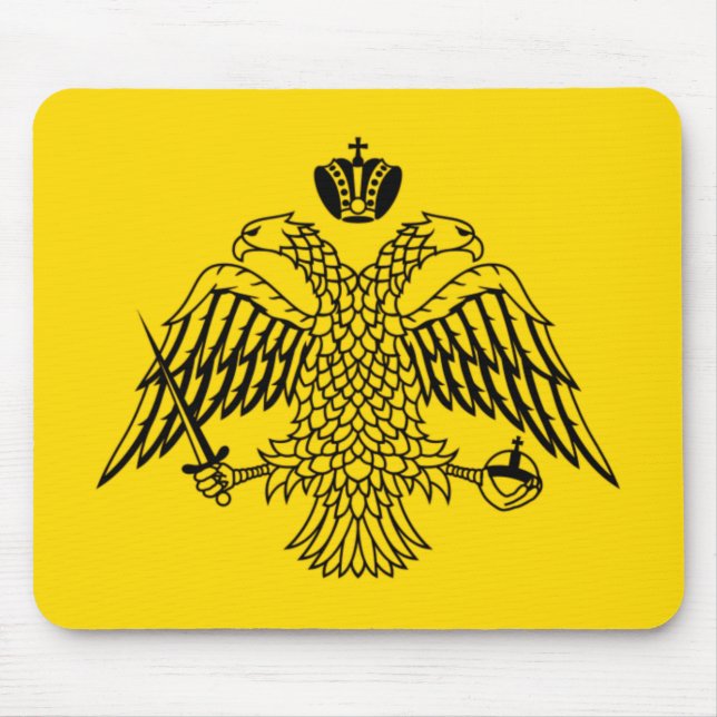 Alfombrilla De Ratón Bandera del Imperio Bizantino (Frente)