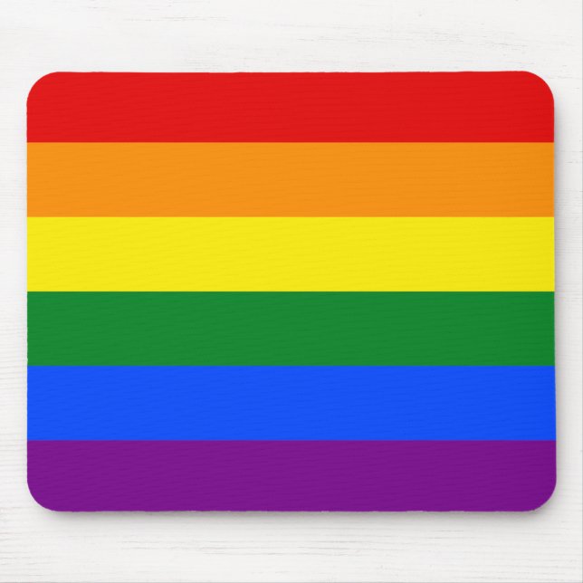 ALFOMBRILLA DE RATÓN BANDERA DEL ORGULLO (Frente)