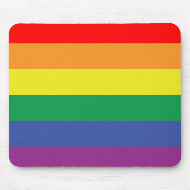 Alfombrilla De Ratón Bandera del orgullo (Frente)