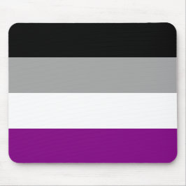 Alfombrilla De Ratón Bandera del Orgullo Asexual (As) (Asexualidad)