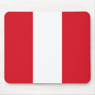 Alfombrilla De Ratón Bandera del Perú (Bandera peruana)