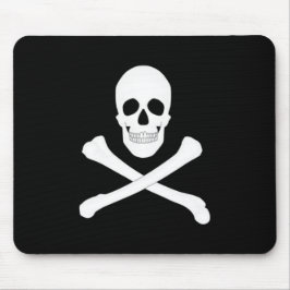 Alfombrilla De Ratón Bandera del pirata (Jolly Roger)
