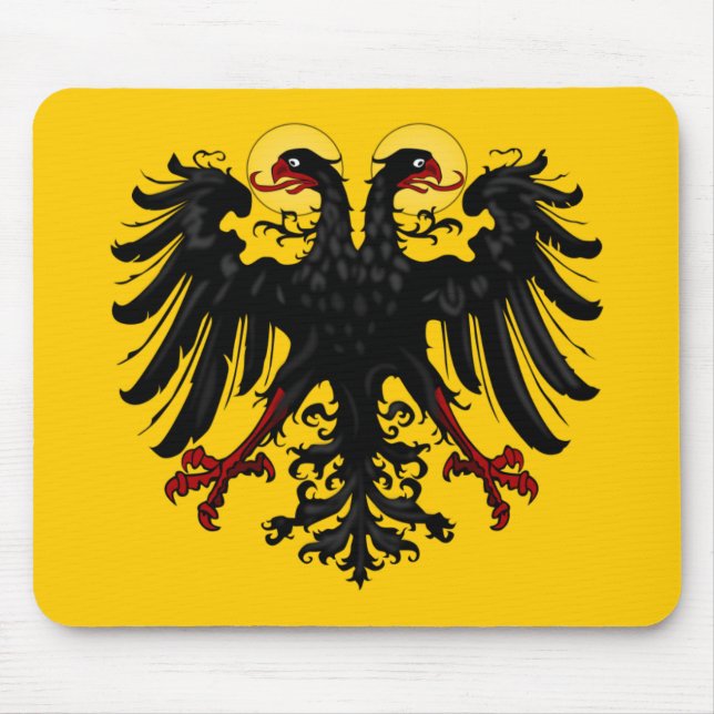 Alfombrilla De Ratón Bandera del Sacro Imperio Romano (Frente)