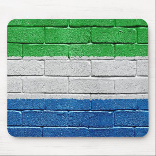 Alfombrilla De Ratón Bandera del Sierra Leone