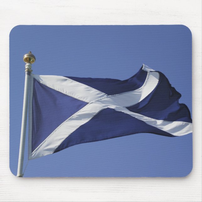 Alfombrilla De Ratón Bandera escocesa (Frente)