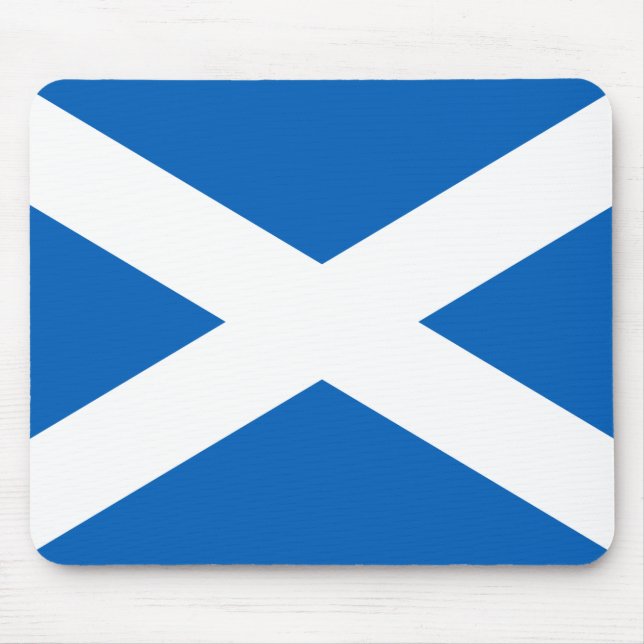 Alfombrilla De Ratón Bandera escocesa (Saltire) (Bandera escocesa) (Frente)