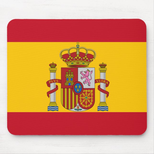 Alfombrilla De Ratón Bandera española (Frente)