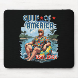 Alfombrilla De Ratón Bandera Estadounidense 2025 Del Golfo Retro De Est
