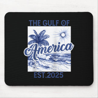 Alfombrilla De Ratón Bandera Estadounidense 2025 Del Golfo Retro De Est