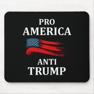 Alfombrilla De Ratón Bandera estadounidense anti Trump 2024