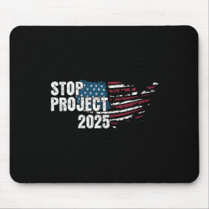 Alfombrilla De Ratón Bandera estadounidense anti Trump del Proyecto 202
