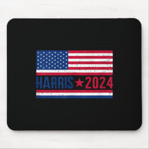 Alfombrilla De Ratón Bandera estadounidense de Kamala 2024