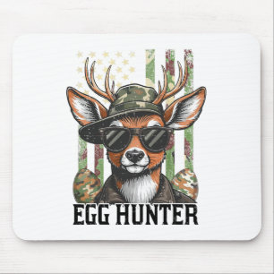 Alfombrilla De Ratón Bandera Estadounidense Deer Y Camo Cap Egter Hunte