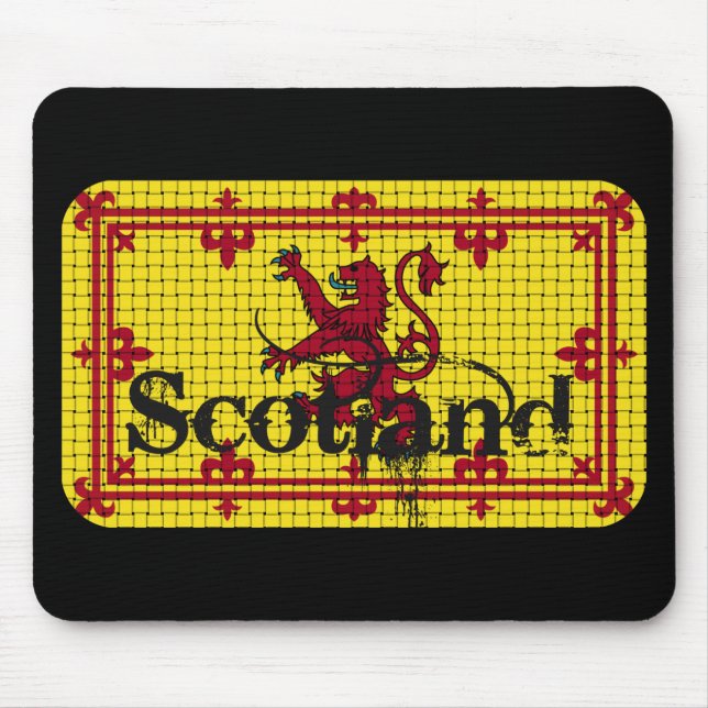 Alfombrilla De Ratón Bandera estándar de Escocia (Frente)