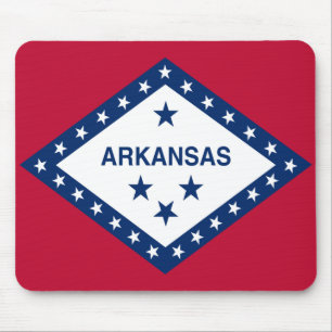 Alfombrilla De Ratón Bandera estatal de Arkansas
