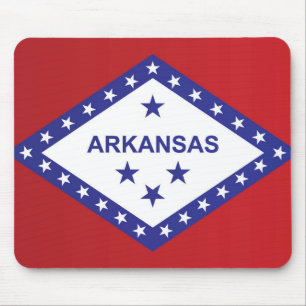 Alfombrilla De Ratón Bandera Estatal de Arkansas, Estados Unidos