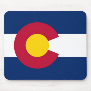 Alfombrilla De Ratón Bandera Estatal de Colorado