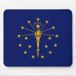 Alfombrilla De Ratón Bandera estatal de Indiana