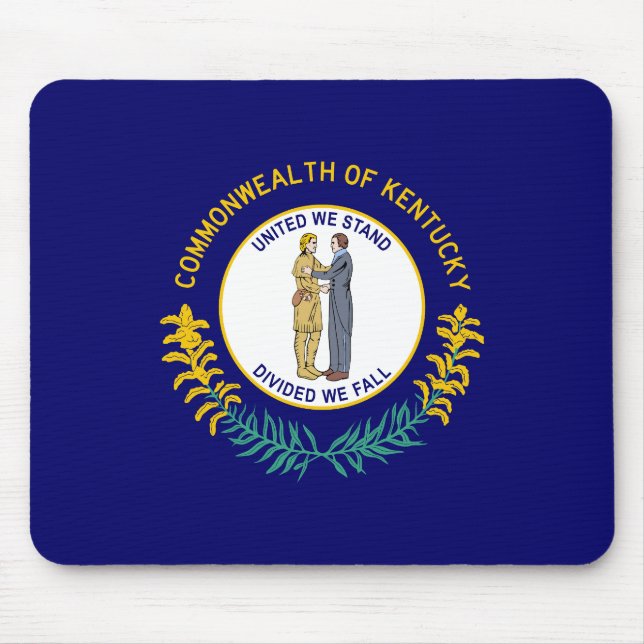 Alfombrilla De Ratón Bandera estatal de Kentucky (Frente)