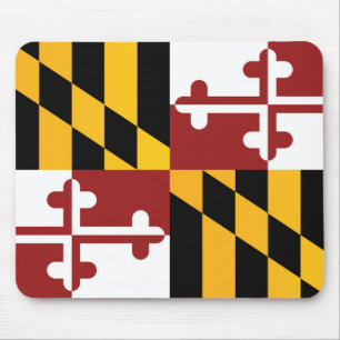 Alfombrilla De Ratón Bandera estatal de Maryland, Estados Unidos